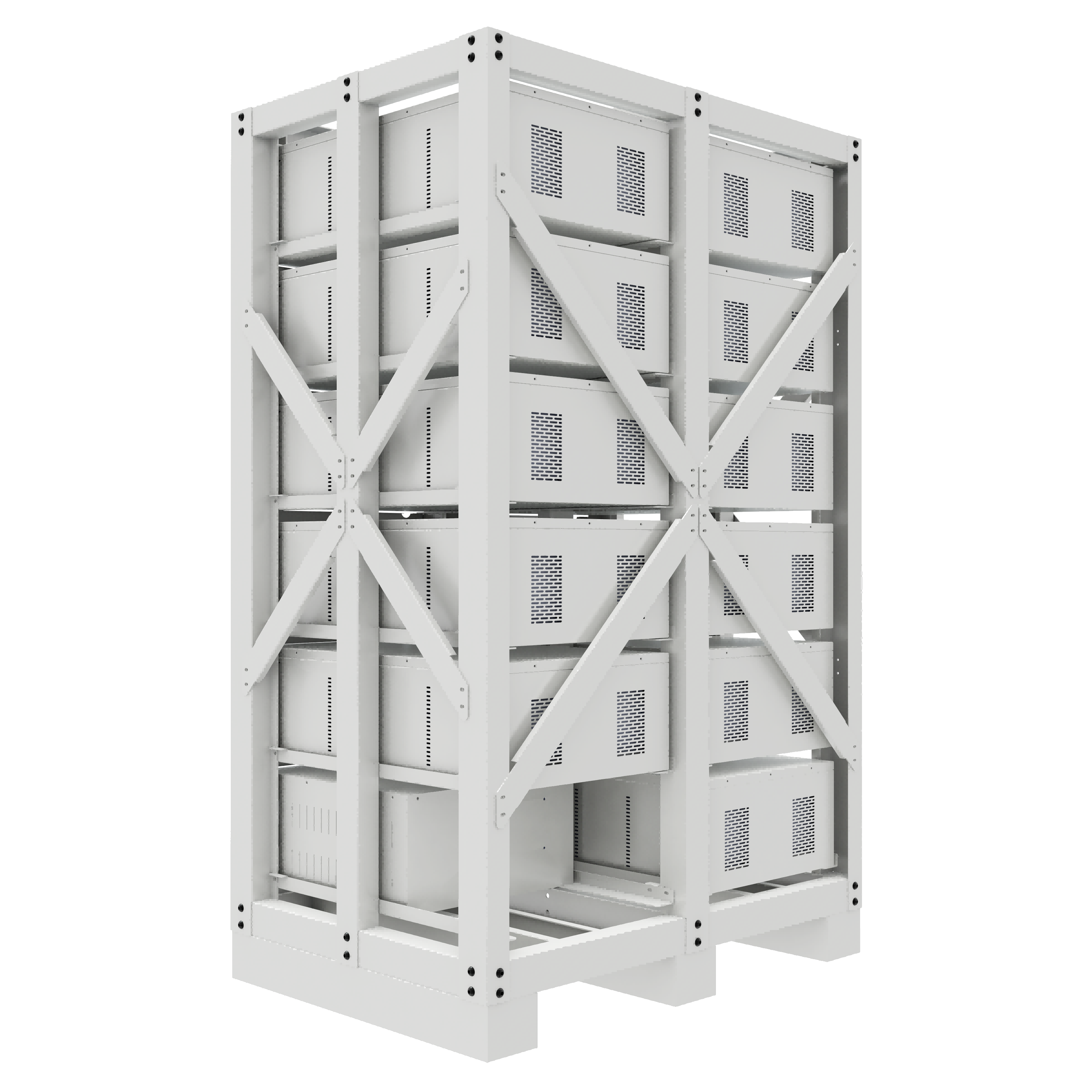 High voltage rack 51.2v280ah157kwh
