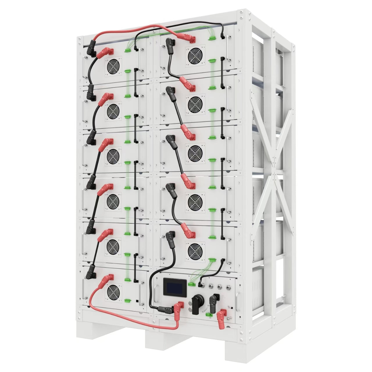 High voltage rack 51.2v280ah157kwh